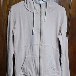AMPERSAND AVE Blush Zip-Up Hoodie